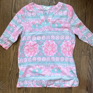 Vineyard Vines Girls Swim Cover Up - L